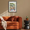 (Counted/Stamped)Rich Pastoral Seasons-14CT Cross Stitch 38*58cm/14.96*22.83in