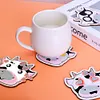 9pcs DIY Wooden Coasters Paint by Numbers Acrylic Painting