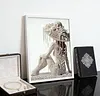 (30x40cm)DIY Pearl Painting Framed Beauty Handmade Pearl Material Art Kit Living Room Decor