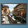 Architecture-Paint by Numbers Acrylic Painting 50*40CM(Watercolor)