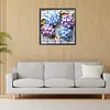 Flowers Wall-Paint By Numbers Acrylic Painting 40*40CM