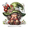 Diamond Painting Acrylic Ladybug Gnome Tabletop Ornaments Kit Table Decor