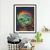 Full Cross Stitch Kits Boy Sitting by Window 14CT Counted Embroidery DIY