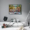 (Big Size)Wildlife Books - 16CT Stamped Cross Stitch - 60*45cm - Animal