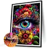 >SALE<5D DIY Full Square Drill Partial AB Drill Diamond Painting Eye Kit 45x60cm