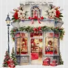 Christmas Shop - 11CT Counted Cross Stitch - 50*50cm - Xmas