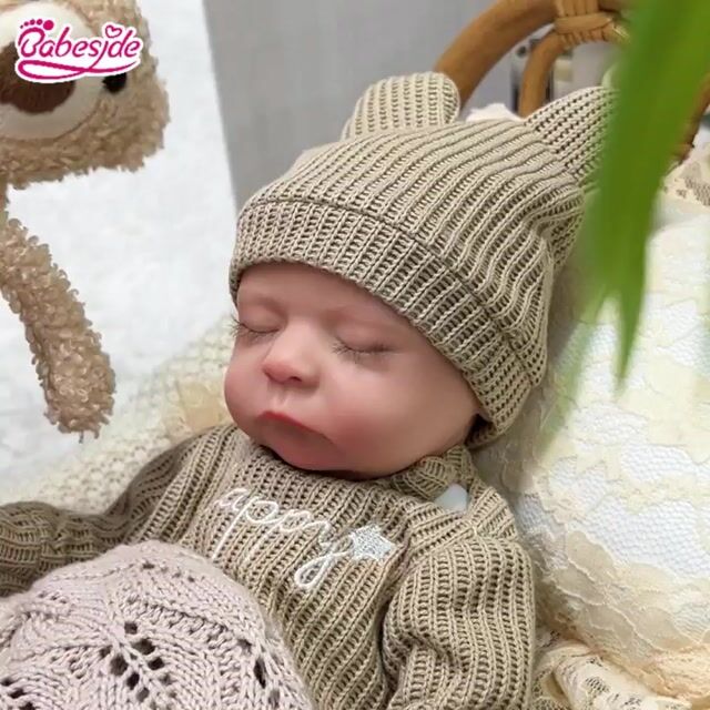 Babeside Noah 12"/16" Realistic Silicone Sleeping Baby Little Infant Boy Best Gift for Kids