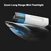 10Pcs XPE COB Flashlight Power Bank Zoomable LED Flashlight for Power Outages
