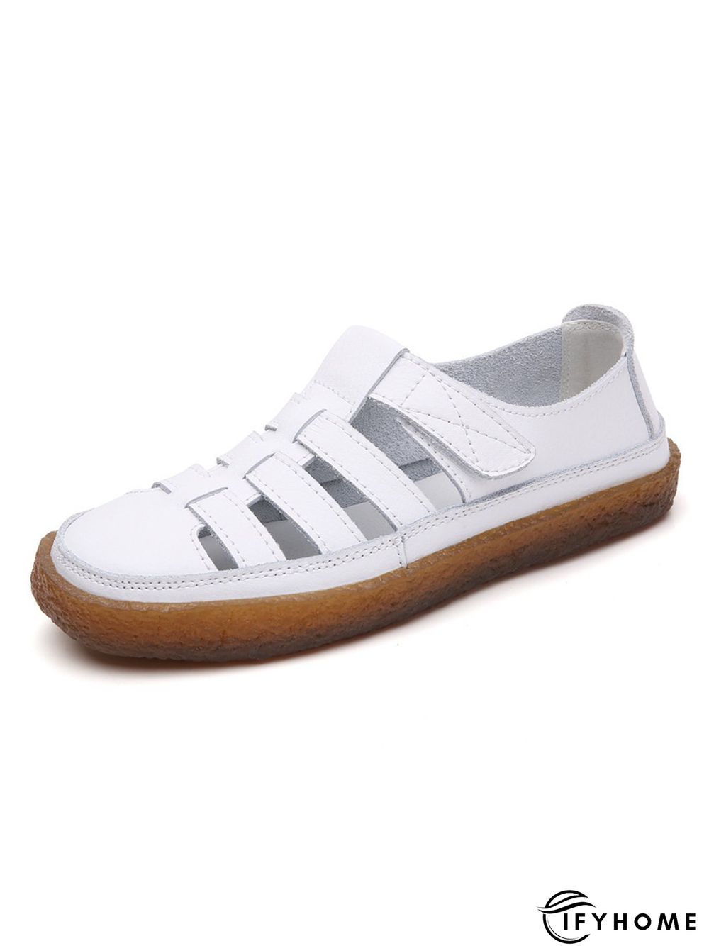 Lightweight Hollow Breathable Retro Soft Soled Shoes | IFYHOME