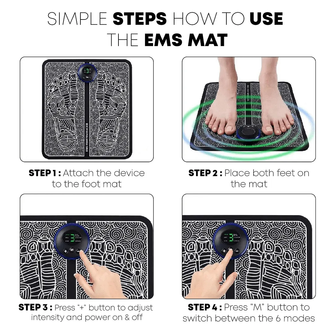 Bio-EMS Acupoint Massager Mat