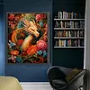 >SALE<Full Embroidery Eco-cotton Thread 11CT Print Flower Dragon Cross Stitch 50x60cm