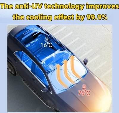 Car customized front windshield sun visor (with car LOGO)