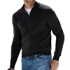 Pull Zipp&eacute; Et Col Montant Pour Hommes