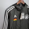 2021 Windbreaker Soccer Jersey Germany Black love fball