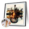 (US Local)Paint By Numbers Kit On Canvas DIY Oil Art Guitar Home Wall Decor40x40cm