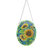 DIY Crystal Diamond Pendant Hanging Ornament Pendant for Home Garden