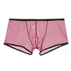 Ultra-thin U Convex Pouch Mesh Transparent Sexy Panties