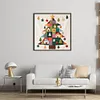 Patchwork Christmas Tree-11CT Stamped Cross Stitch 40*40cm/15.75*15.75in