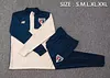 Joyfball 2024/2025 S&atilde;o Paulo Half-Pull Training Suit Khaki Football Shirt 1:1 Thai Quality
