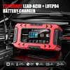 12V6A Car Battery Charger Fast Charge LCD Display Pulse Full Intelligent Charger