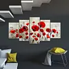 (US Local)5pcs/set Flower -Full Round Diamond Painting (95*45cm)