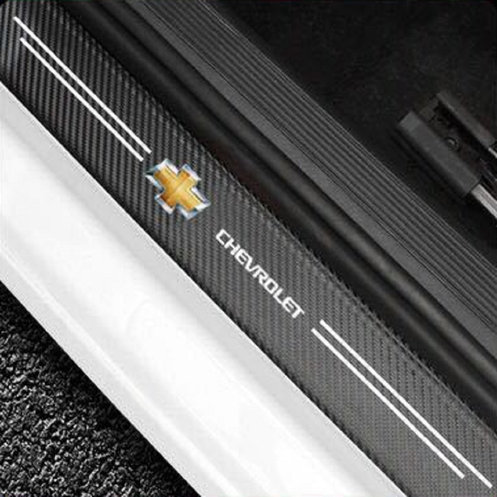Carbon Fiber Car Threshold Sticker (4PCS)