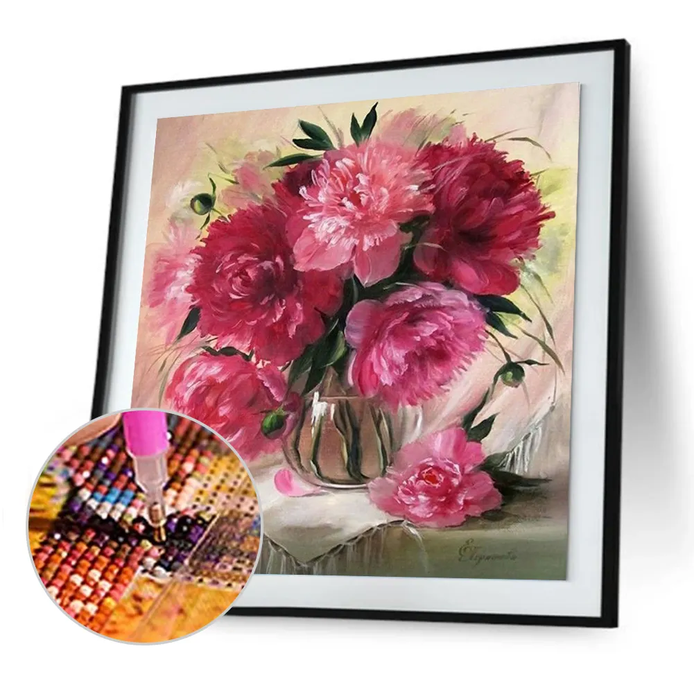 Diamond Painting - Full Round Drill - Flower(30*30cm)