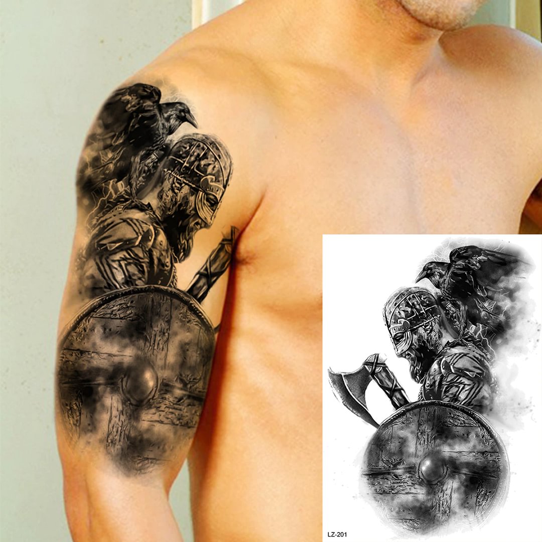 Sdrawing Halloween Skeleton Skull Vampire Temporary Tattoos For Women Adult Rose Flower Fake Tattoo Body Art Leg Arm Tatoo