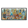 (US Local)Wine-14CT Stamped Cross Stitch Kit(77x36cm)