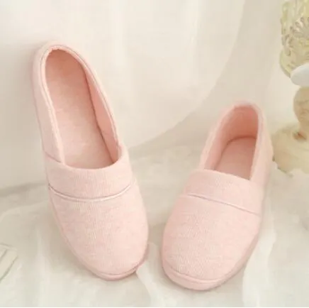 New 2022 Winter-Autumn At Home Thermal Cotton-Padded Slippers Women's Cotton Slippers Indoor Slippers With Soft Outsole Shoes
