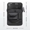 Car Backseat Organizer with Foldable Table Tray Seat Back Protectors Kick Mats