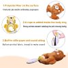 Dog Toys Cute Plush and pet Interaction Pulling, Soothing, Companionship, Sturdy Indoor Puppy Toys, Dog Squeaky Toys, Puppy, or Small, Medium Dog Teething or chew Toys