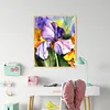 Iris-Paint by Numbers Acrylic Painting 40*50cm