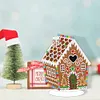 DIY Gingerbread House Diamond painting ornaments(Single-Sided)