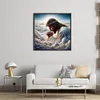 Praying Man - 11CT Stamped Cross Stitch - 40*40cm