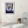 Ship Waterfall-Special Shaped Diamond Painting Kit