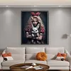 >SALE<Full Embroidery Cotton Thread 11CT Printed Scary Girl Bunny Cross Stitch 50x60cm