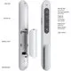 DinoFire Wireless Presenter Remote, RF 2.4GHz USB Presentation Remote Control PowerPoint Presentation Clicker for Keynote/PPT/Mac/PC (White)