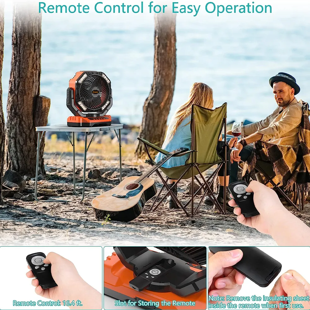SAKER&reg; Rechargeable Camping Fan