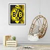 Dortmund Team Crest-Full Round Diamond Painting 30*40cm