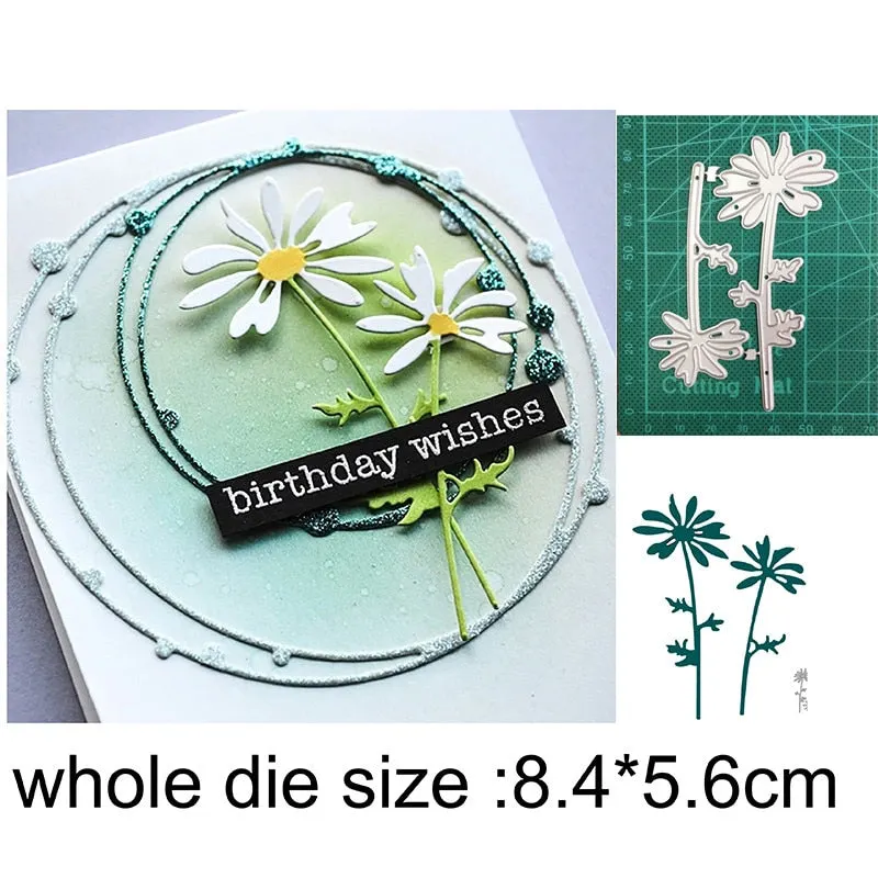 Customized Dies Christmas Wreath Heart Border Metal Cutting Dies Scrapbooking Dies For DIY Craft Paper Card Making Stencils Dies