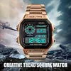 50M Waterproof Alarm Sports Wrist Watch Countdown Timer Wrist Watch Lovers Gifts