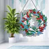 DIY Christmas Wreath Art Acylic Crystal Rhinestone Hanging Craft Kits