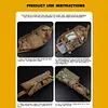 Nylon Micro Med kit Belt Mounted Medical Pouch Trauma Kit Bag for Chest Rig Vest