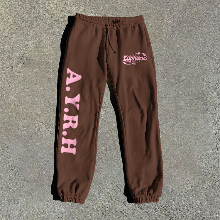 Euphoric Puff Print Sweatpants