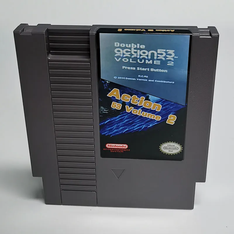 Action 53 Volume 2 For Nintendo NES - 8 Bit Game Cartridge