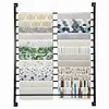 [US Local Warehouse] 13 Rolls Vinyl Roll Holder with Adjustable Hanging Rod for Wallpaper Window Film