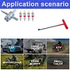 Quick Change Tire Valve Core Tool Kit for Replacing Leaky Valves in Cars Trucks