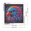 Diamond Painting -DIY Round Drill Colorful Eagle(40*40CM)
