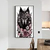 5D DIY Full Round Drill Diamond Painting Wolf Kit Art Home Decoration (NH3249)